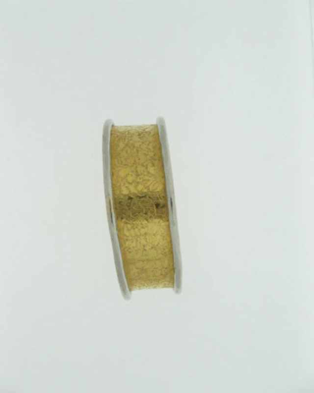 22KYG/PLAT CUFF GRECIAN 28MM